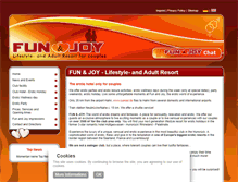 Tablet Screenshot of funandjoy.org